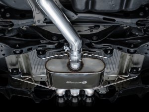 Acura Integra Performance Exhaust - AWE Tuning - Cat Back Touring - Triple Diamond Black - 2024+